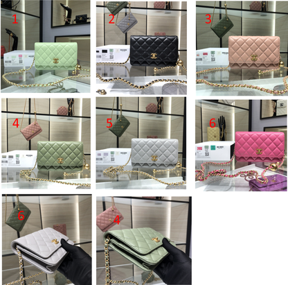 CHL  Wallet on Chain Bag 19 cm  6 Color 's