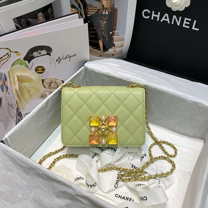 Chl Bag Green 18 cm