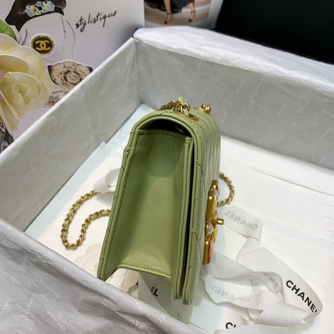 Chl Bag Green 18 cm