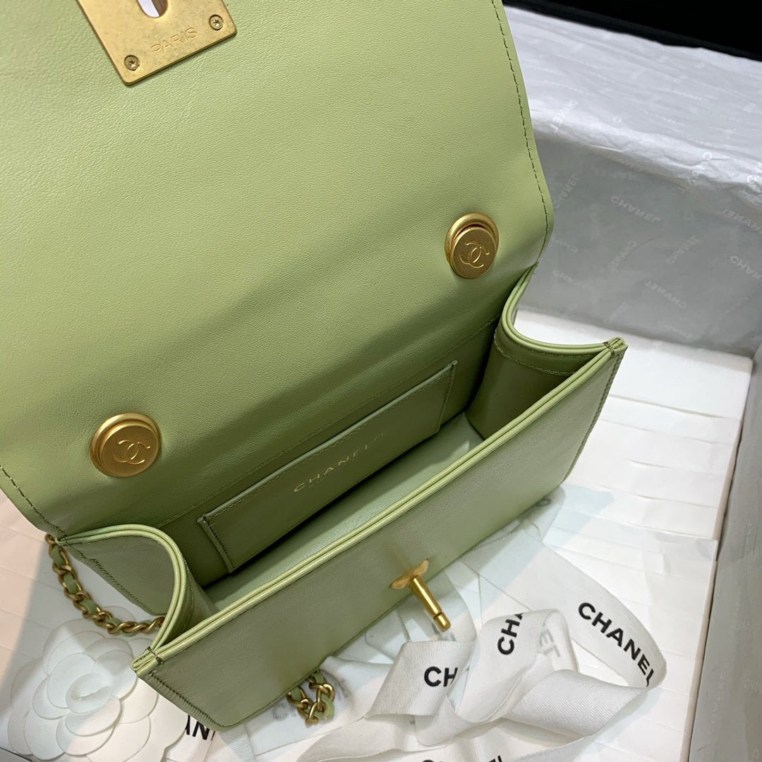 Chl Bag Green 18 cm