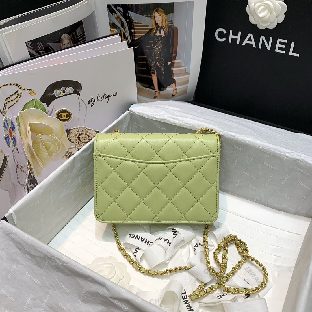Chl Bag Green 18 cm