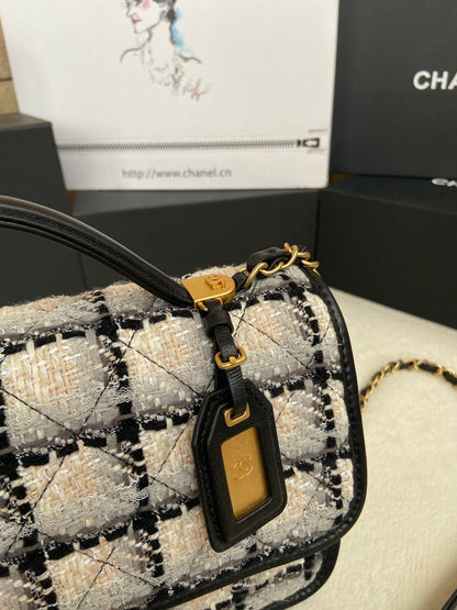 CHL  Bag Tweed  25 cm