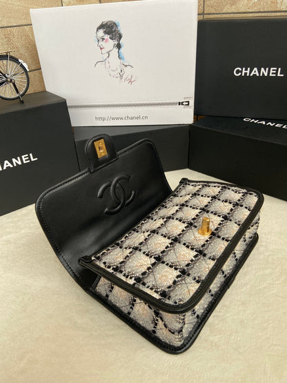 CHL  Bag Tweed  25 cm