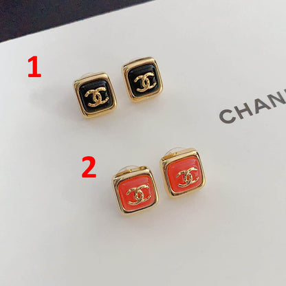 CHL Earrings  2 Color 's Stud