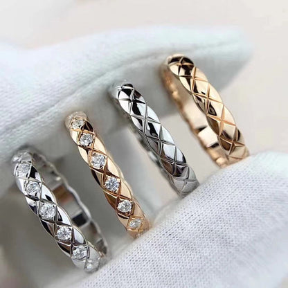 CHL  Fashion Rings Double  2 Color s
