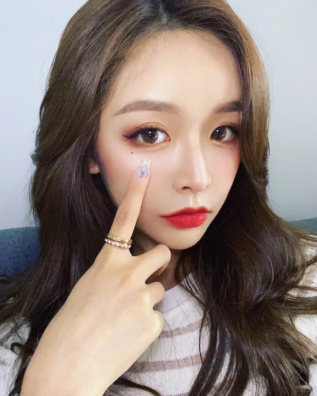 CHL  Fashion Rings Double  2 Color s