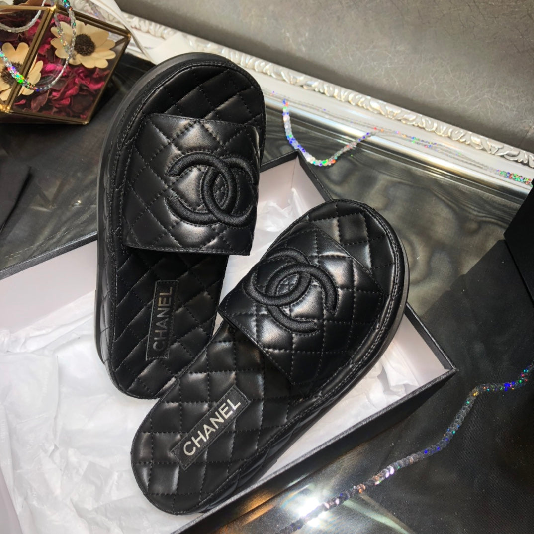 CHL Slippers Slider Wedge
