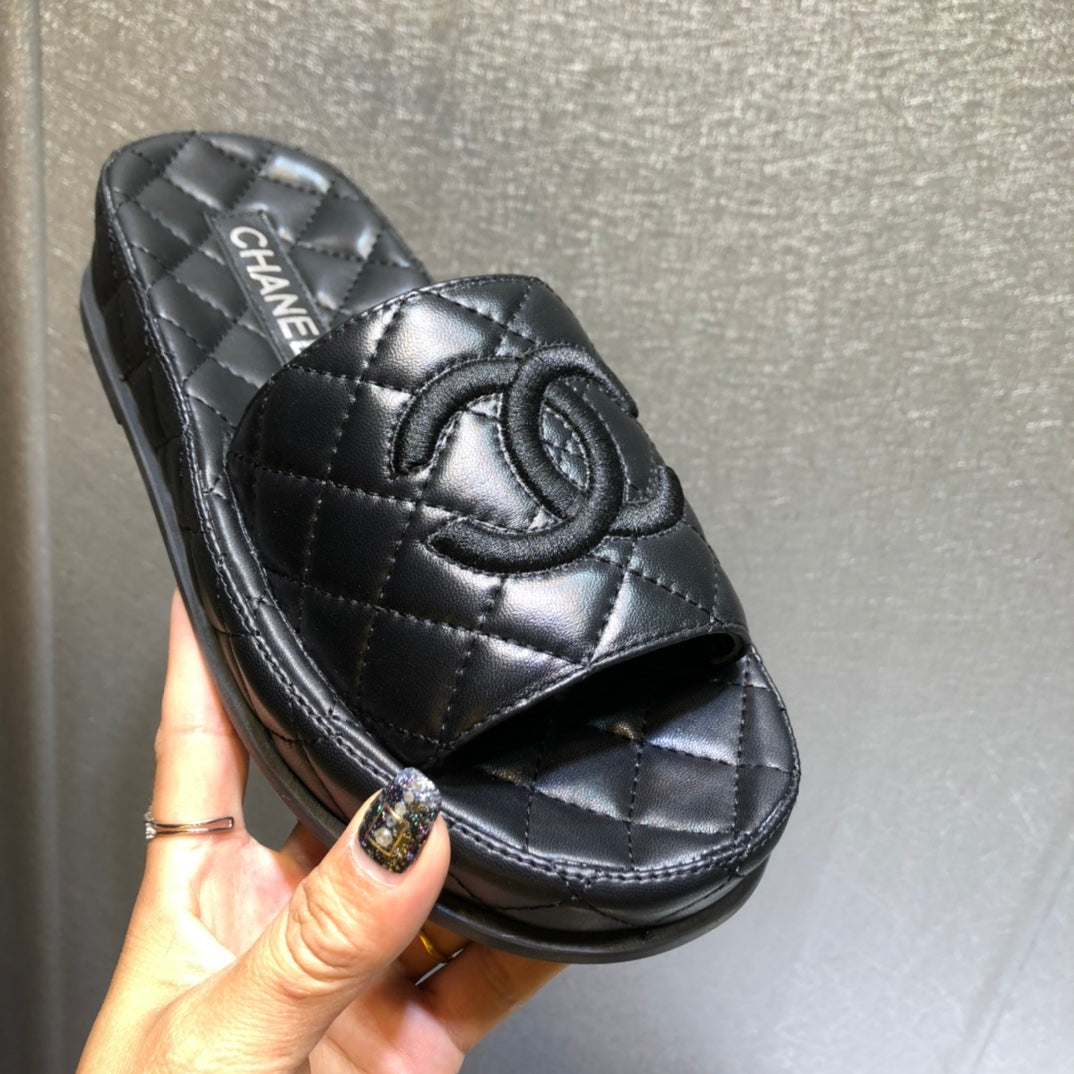 CHL Slippers Slider Wedge