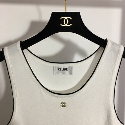 CHL Tank  Top  T shirt   Woman Knitted 2 Color 's