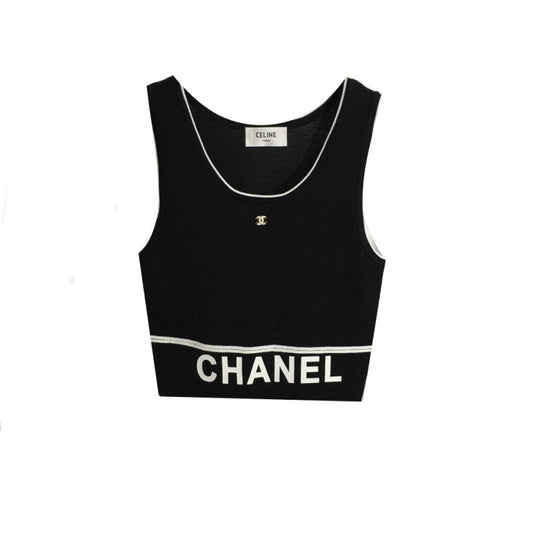 CHL Tank  Top  T shirt   Woman Knitted 2 Color 's