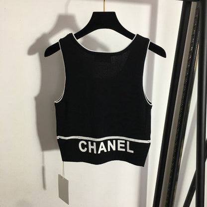 CHL Tank  Top  T shirt   Woman Knitted 2 Color 's