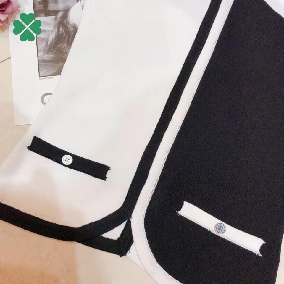 Chl  Fashion Top Black White