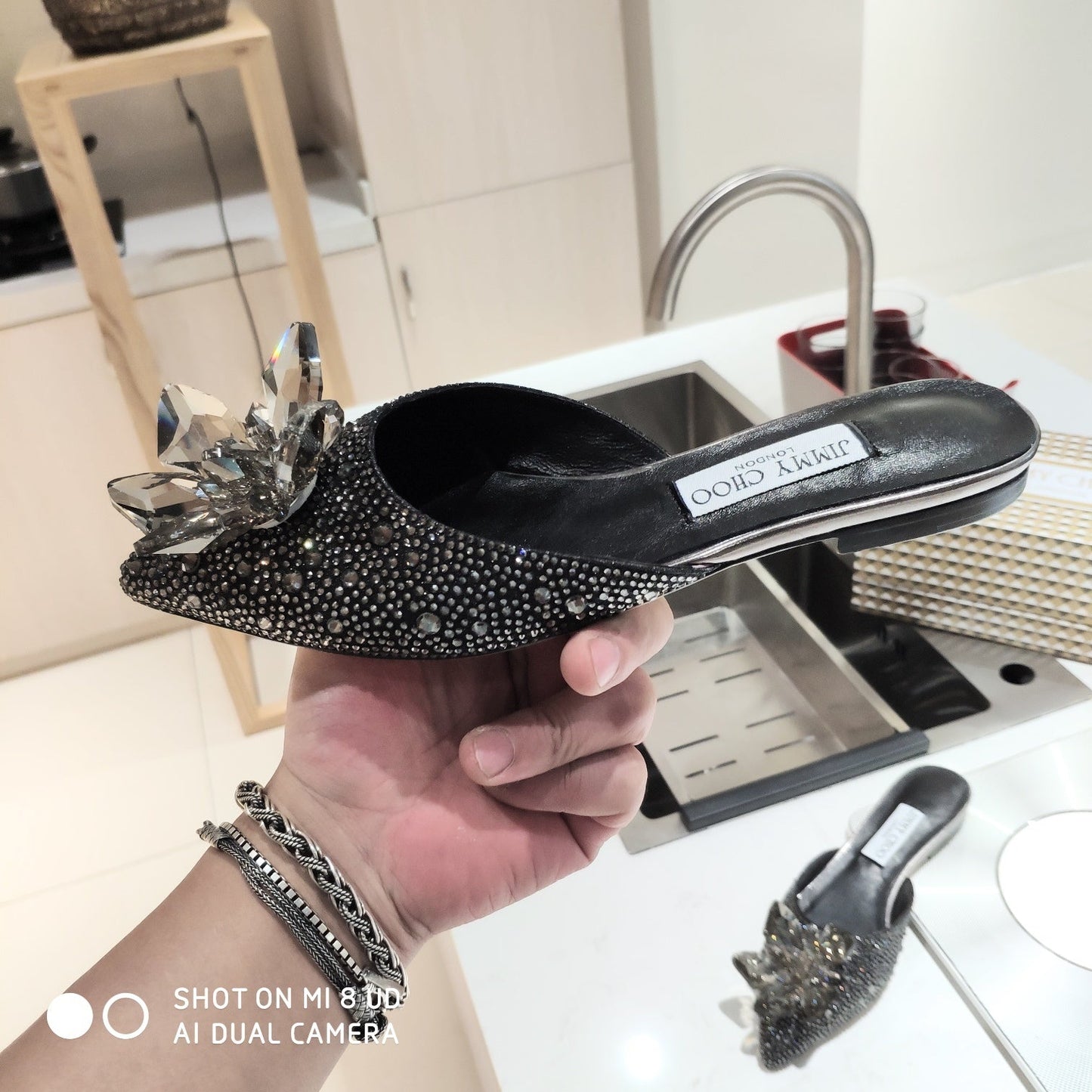 CHU  Athea Crystal Shoes Woman