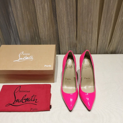 Labutin Heels Shoes Fuchsia
