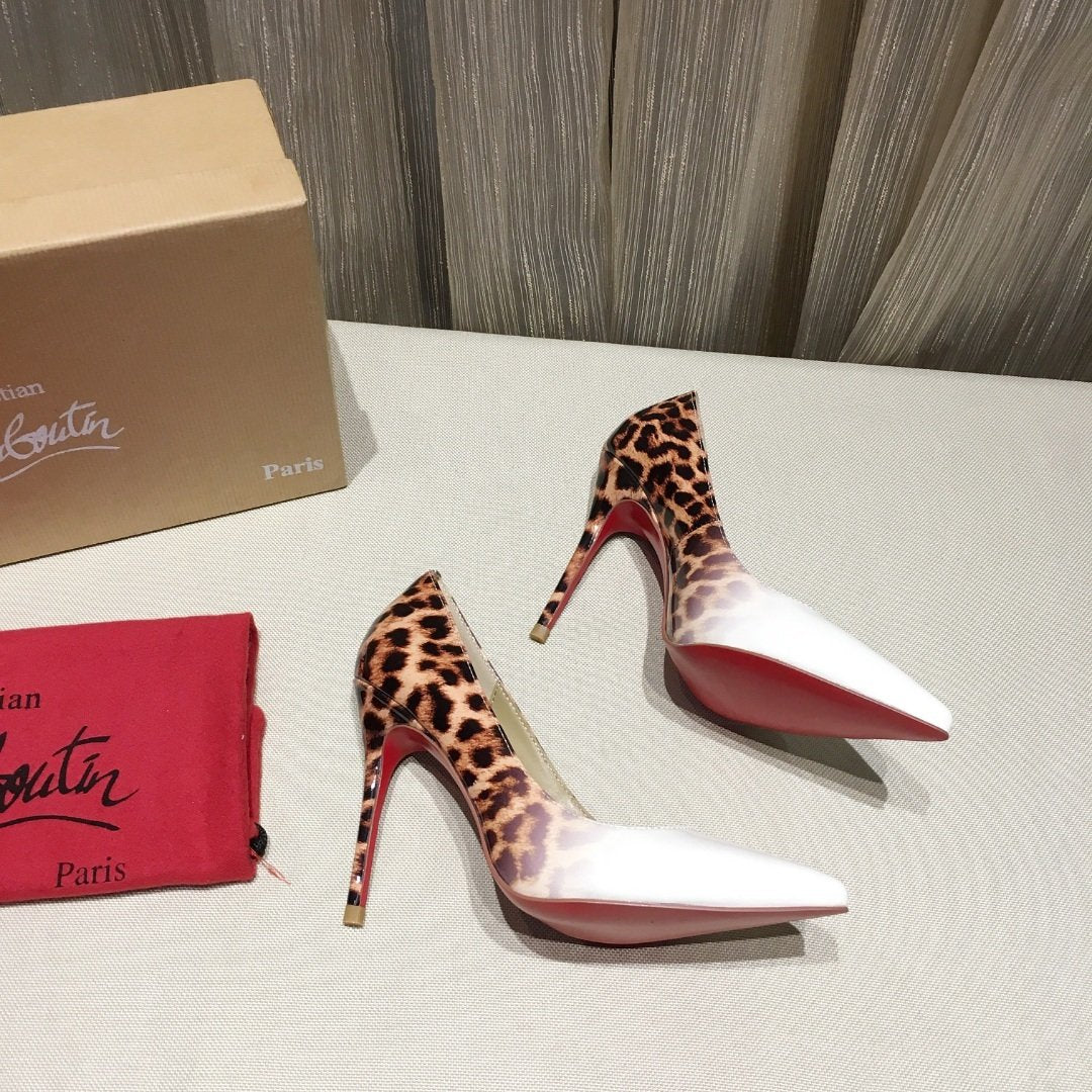 Labutin Heels Shoes White