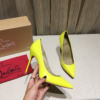 Labutin Heels Shoes Yellow