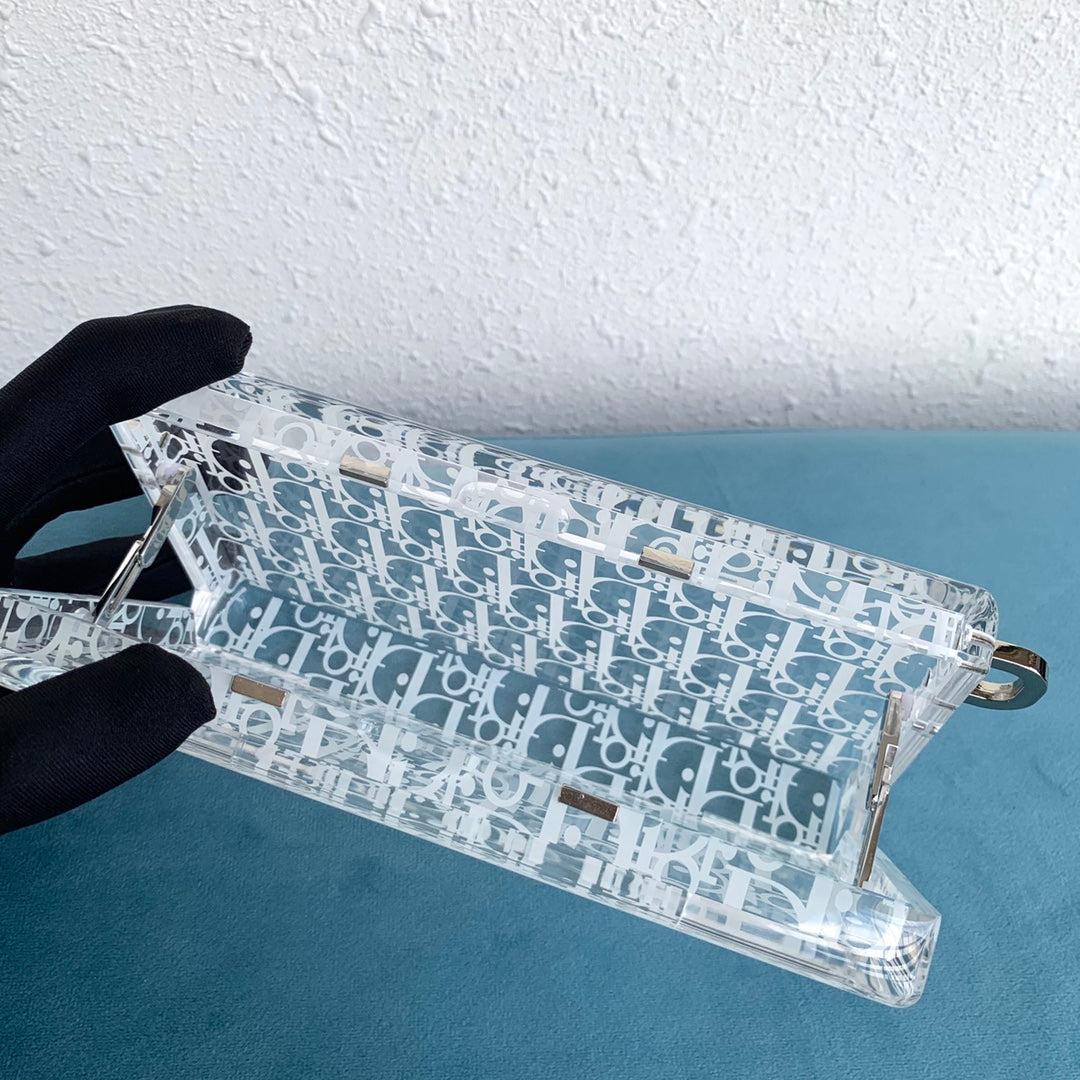 CHD Bag Purse Plexiglass Clear
