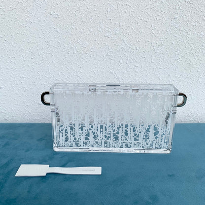 CHD Bag Purse Plexiglass Clear