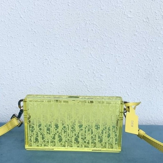 CHD  Bag Purse Plexiglass Yellow