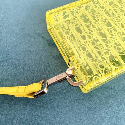CHD  Bag Purse Plexiglass Yellow
