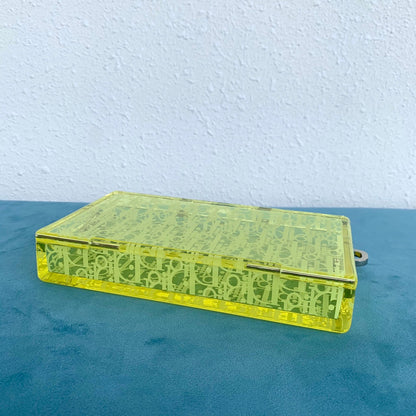 CHD  Bag Purse Plexiglass Yellow