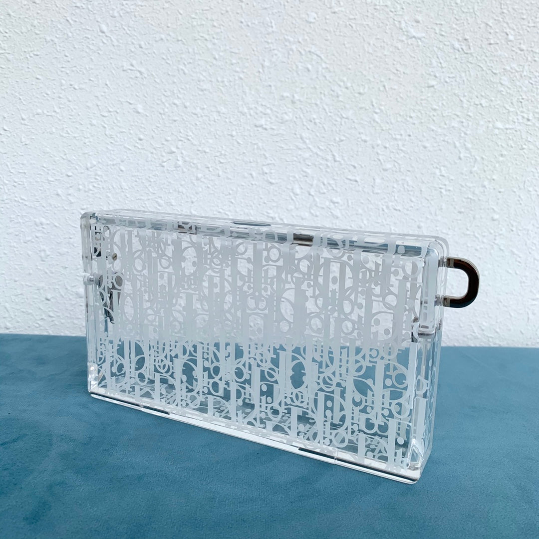 CHD Bag Purse Plexiglass Clear