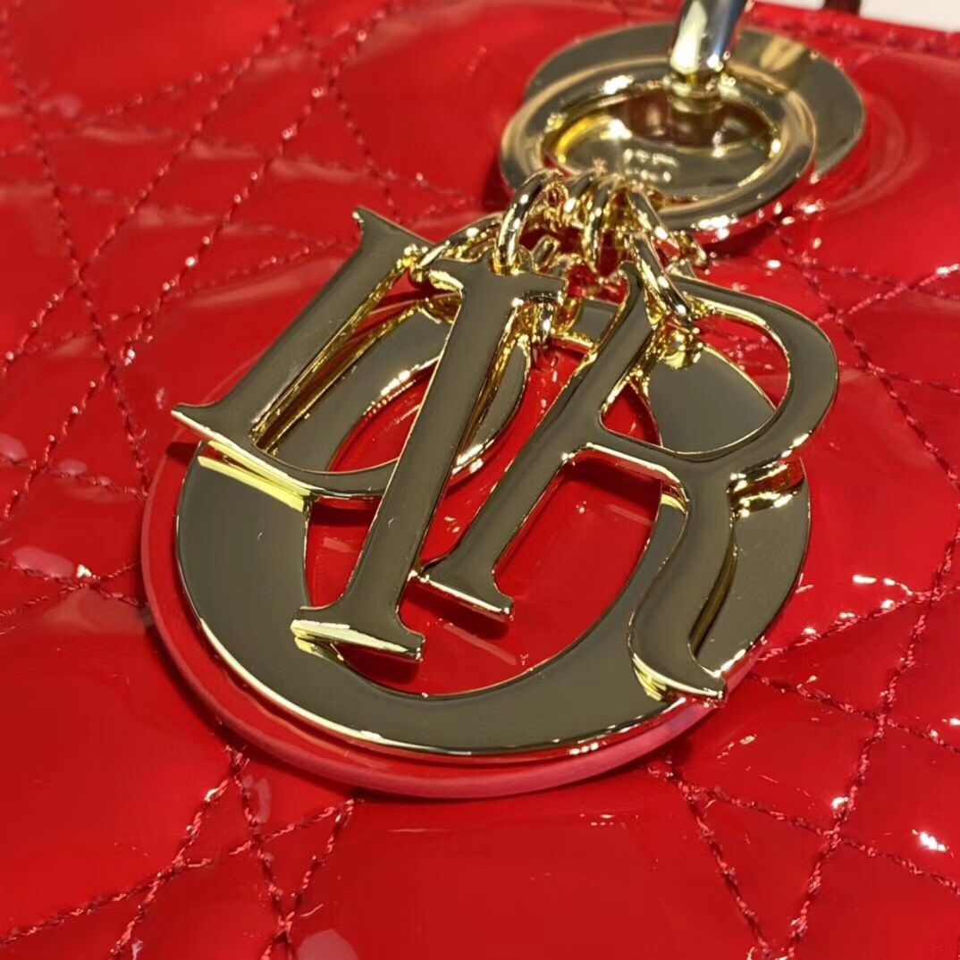 CHD Bag silver  Dlite Red