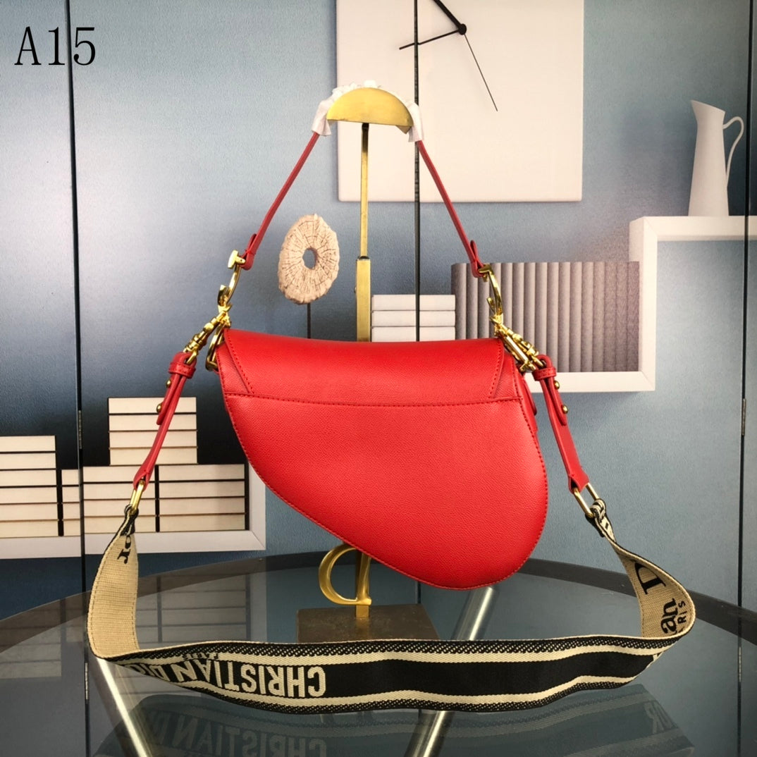 CHD   Bag  Saddle Red + Strap