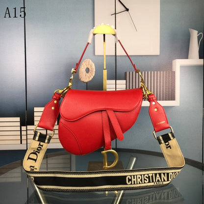 CHD   Bag  Saddle Red + Strap