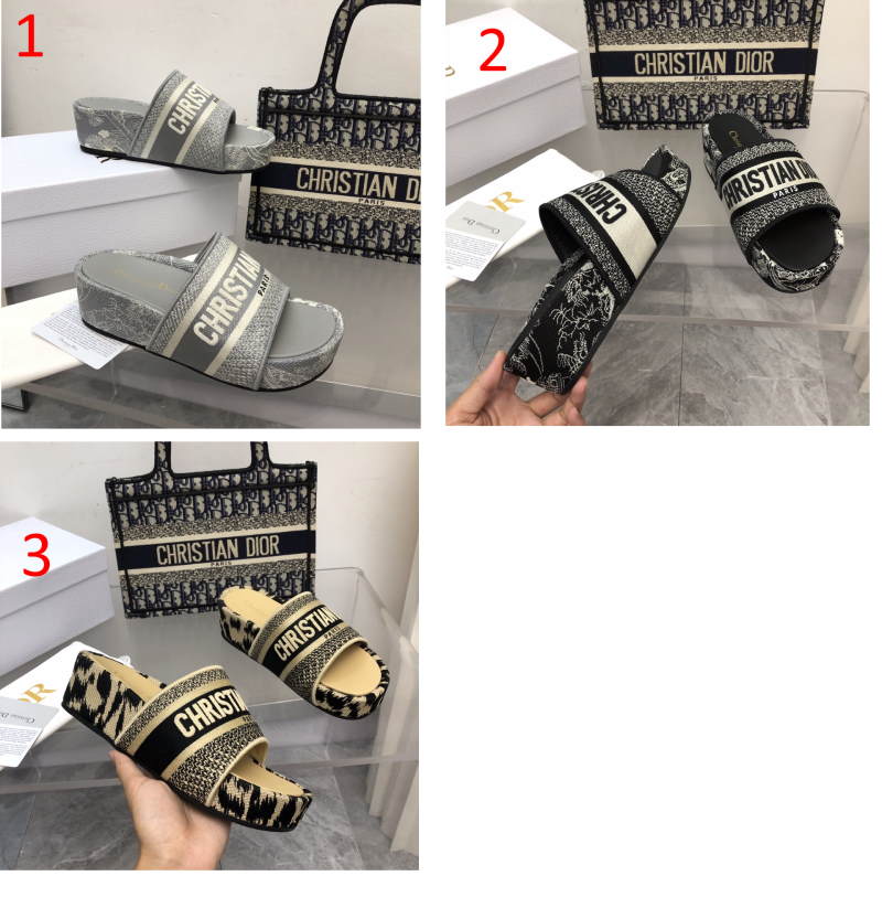 CHD Slippers Platform  3  Color's