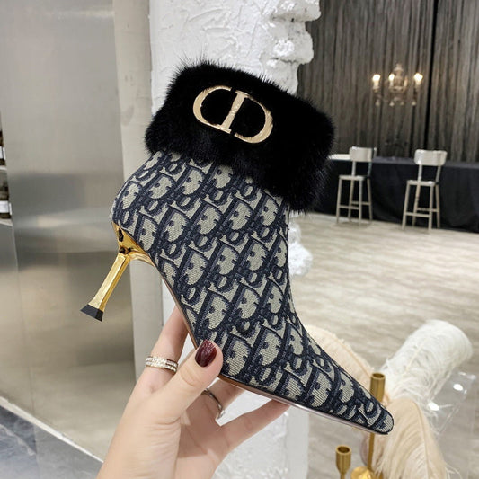 CHD Boots Heels Blue