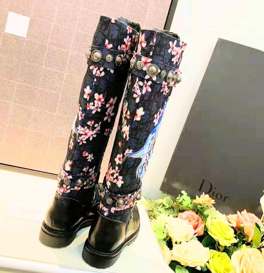CHD Boots High Flowers