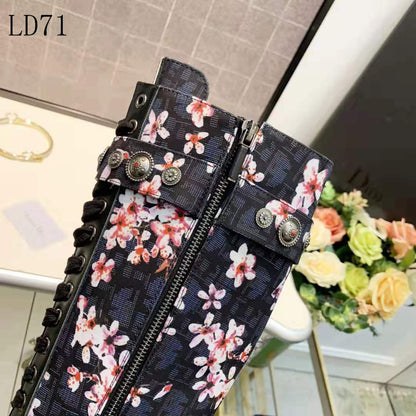CHD Boots High Flowers