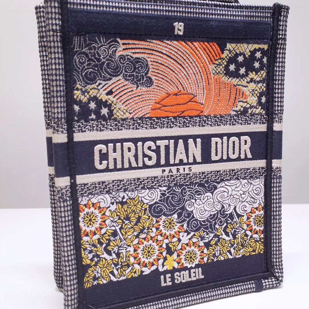 CHD Bag Embroidered  Small Red