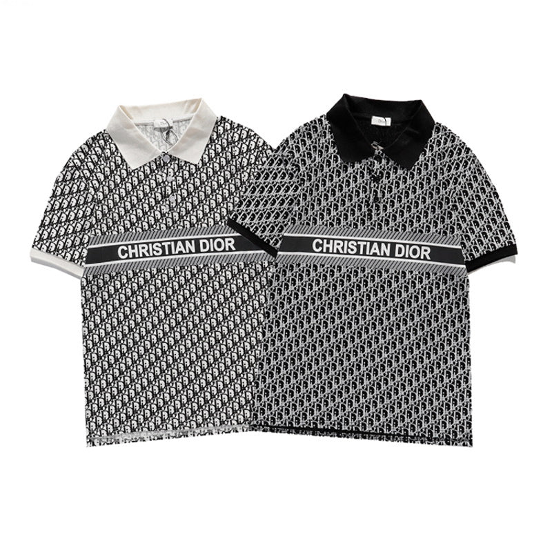 CHD T-shirt 2 Color Lapel
