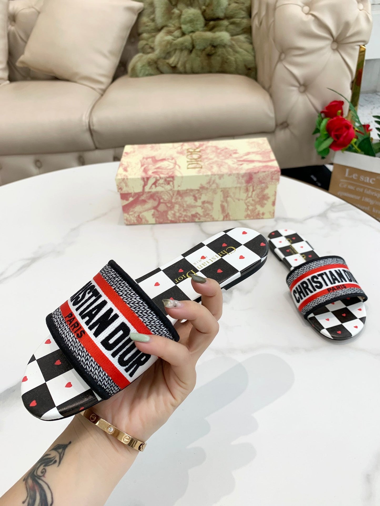 CHD Slippers  Slide Lamour