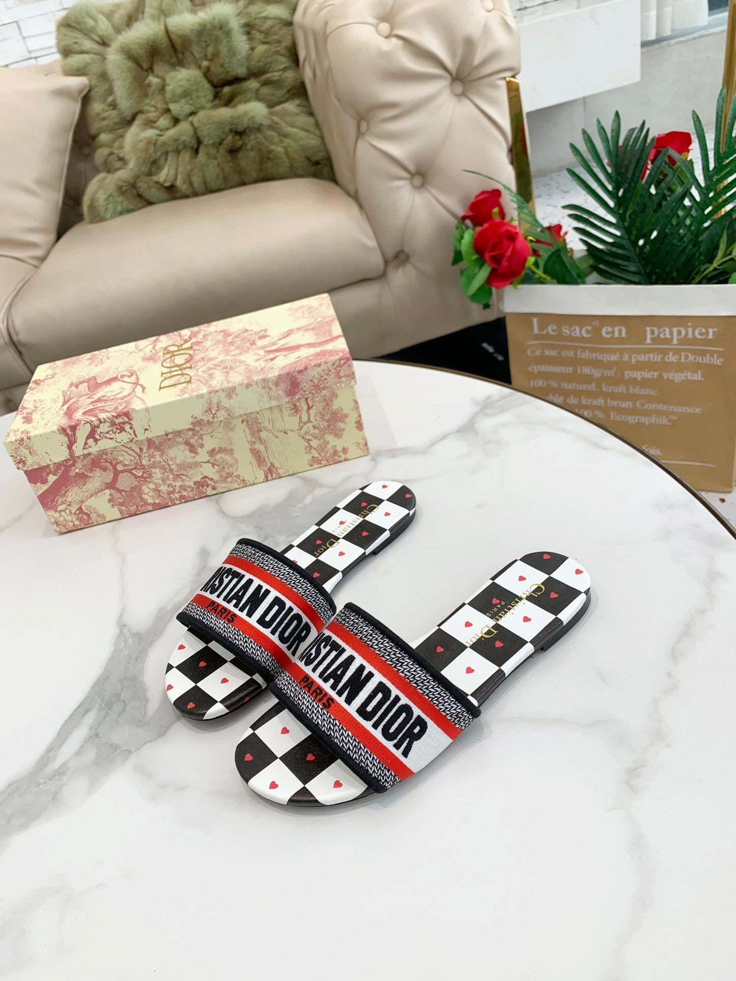 CHD Slippers  Slide Lamour