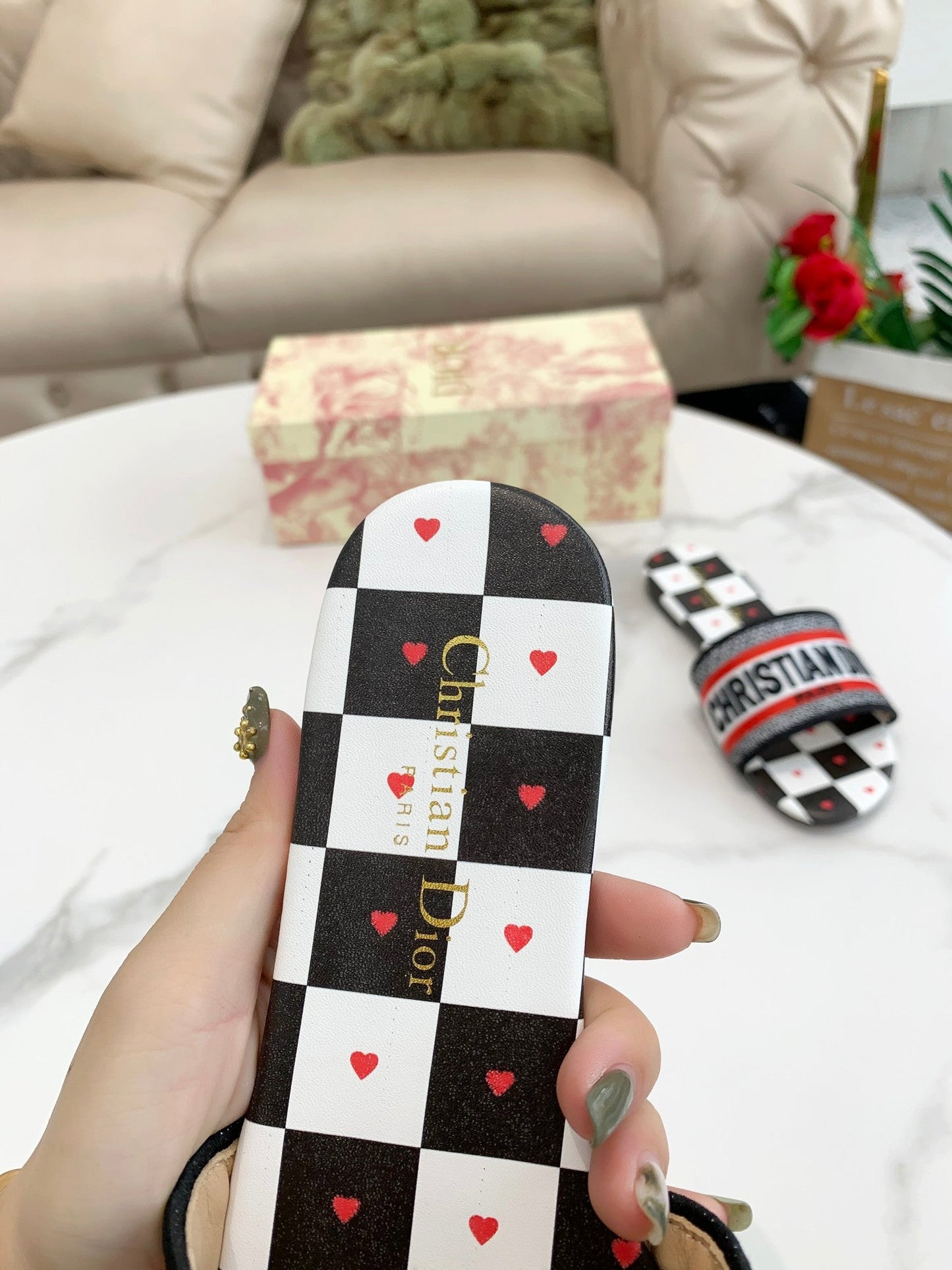 CHD Slippers  Slide Lamour