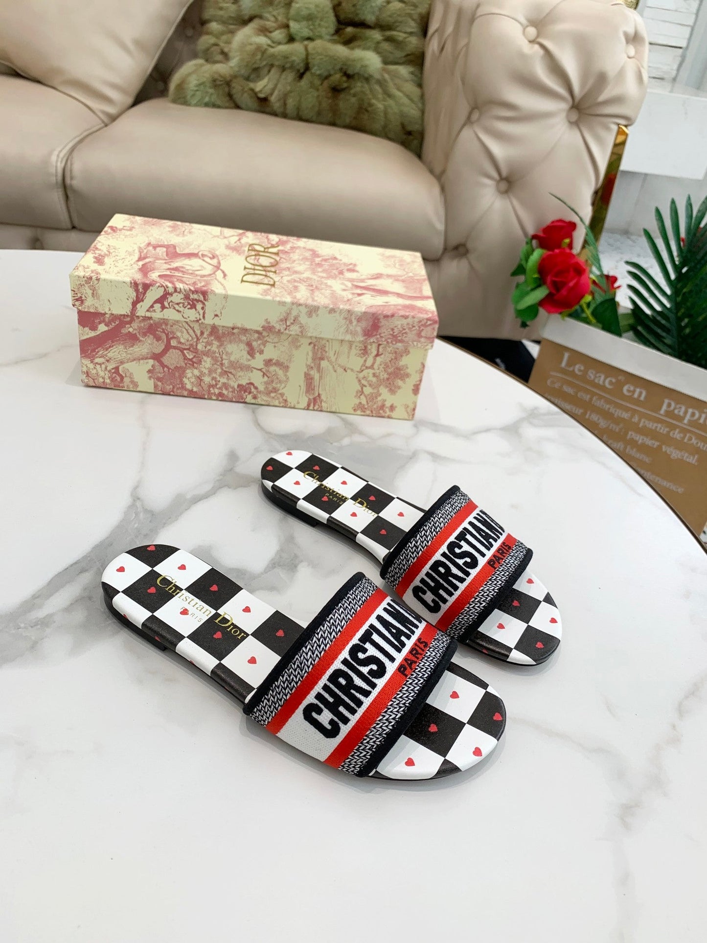 CHD Slippers  Slide Lamour