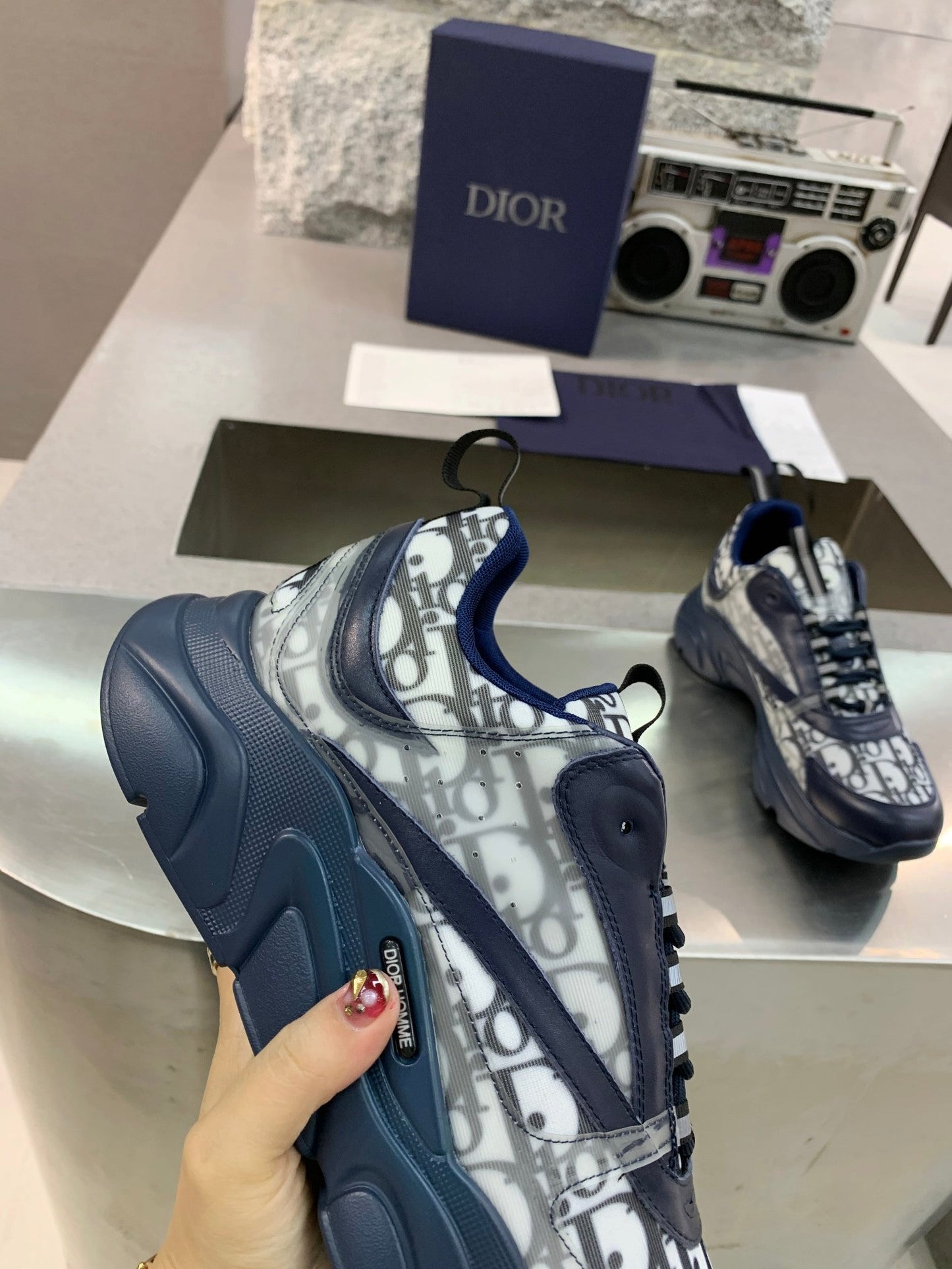 CHD Sneakers Run Away Navy