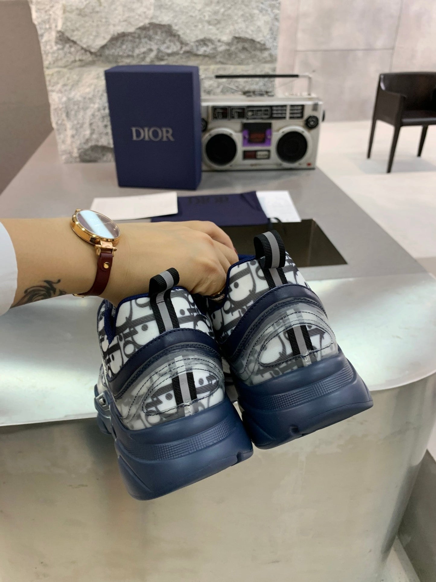 CHD Sneakers Run Away Navy