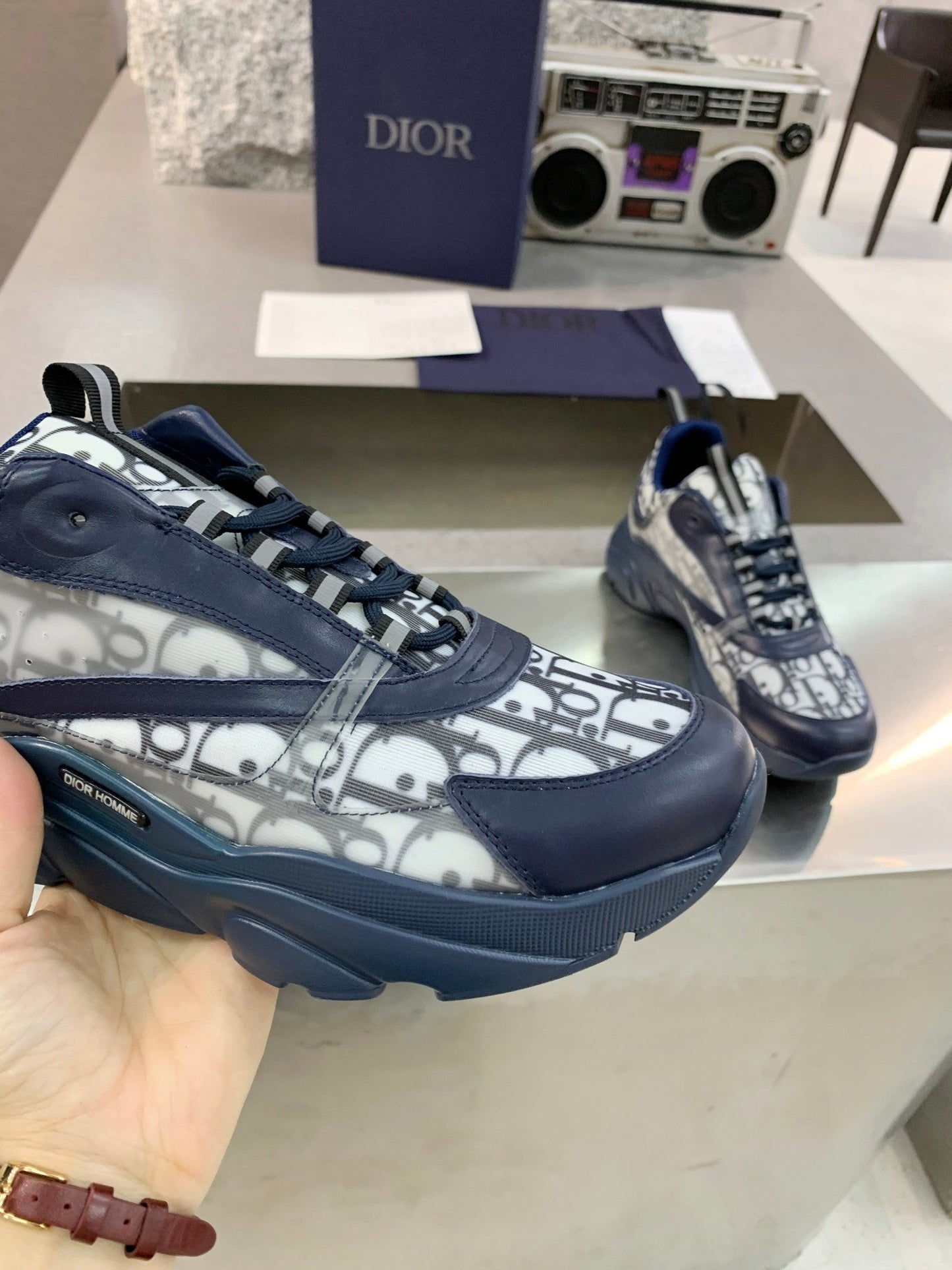 CHD Sneakers Run Away Navy