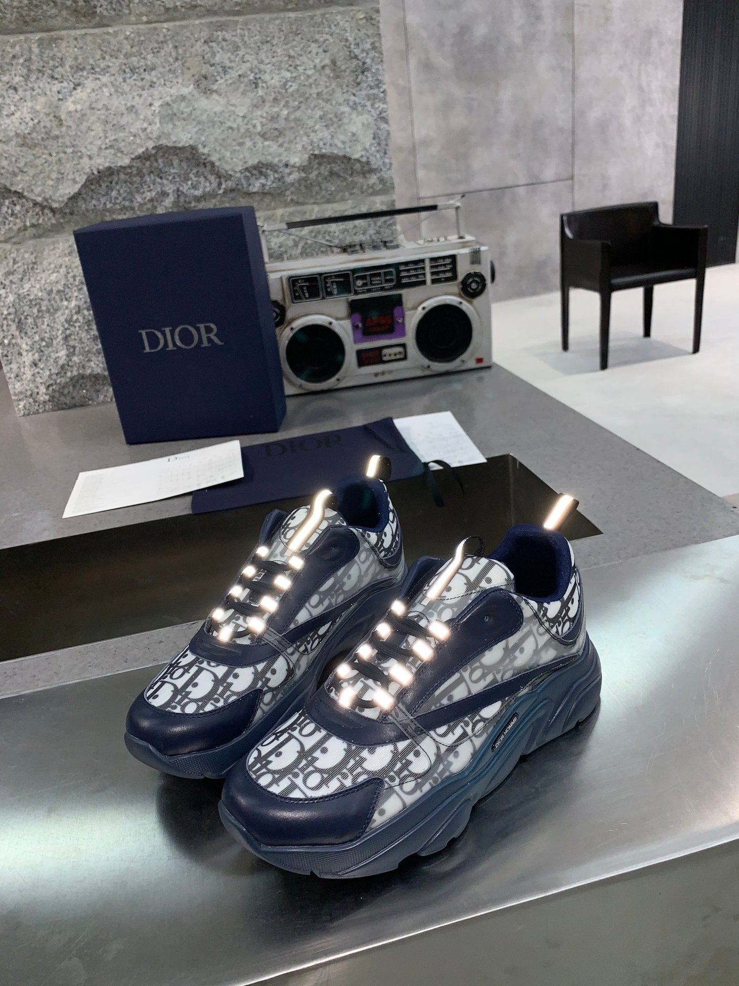 CHD Sneakers Run Away Navy