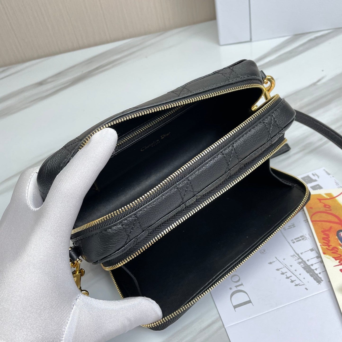 CHD Bag Handbag 19 CM Black Caro