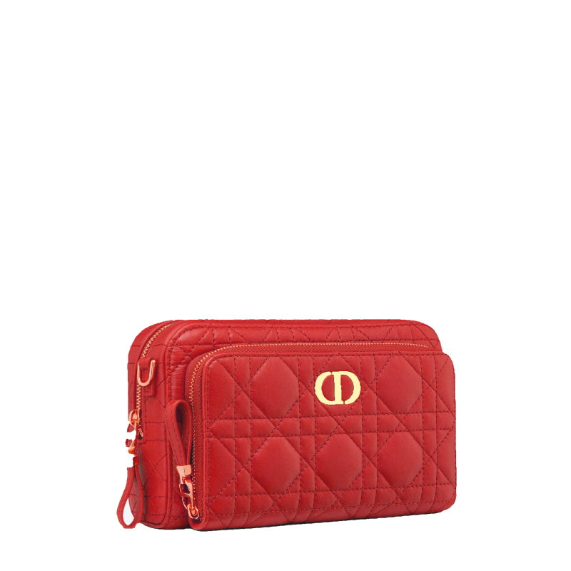 CHD Bag Handbag 19 CM Red Caro