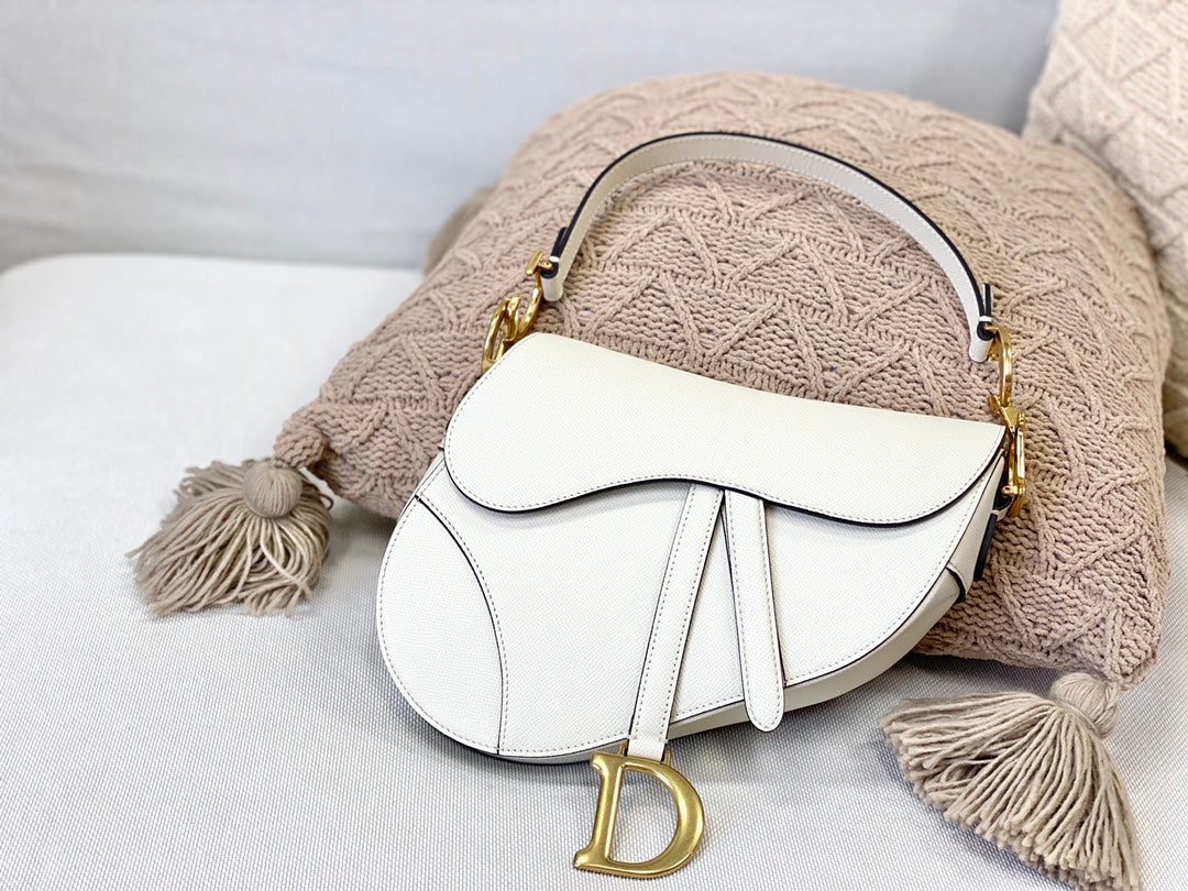 CHD Bag  Saddle White