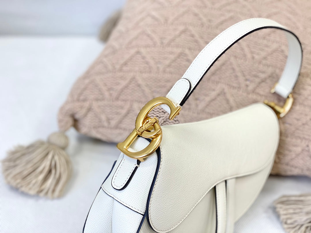 CHD Bag  Saddle White