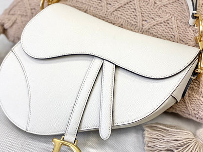 CHD Bag  Saddle White