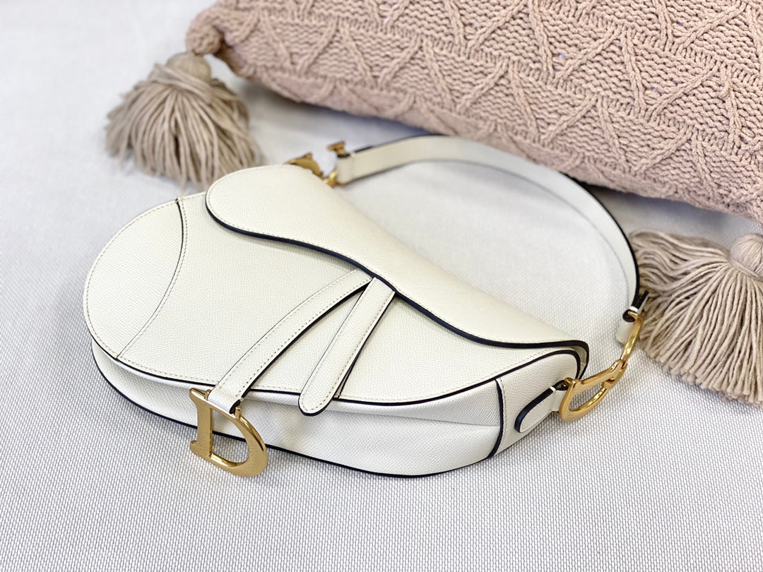 CHD Bag  Saddle White