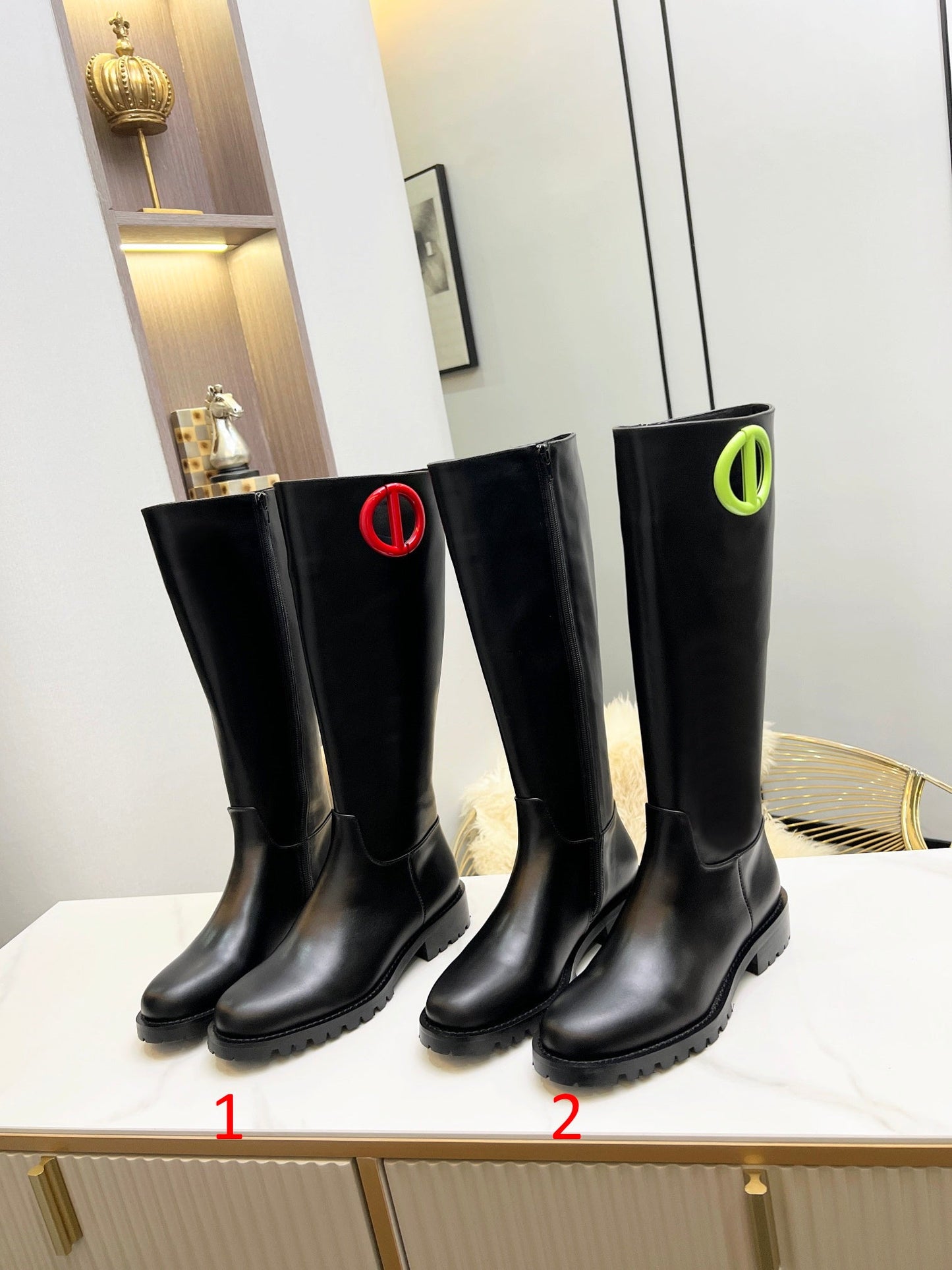 CHD Boots 2 Color 's Flat